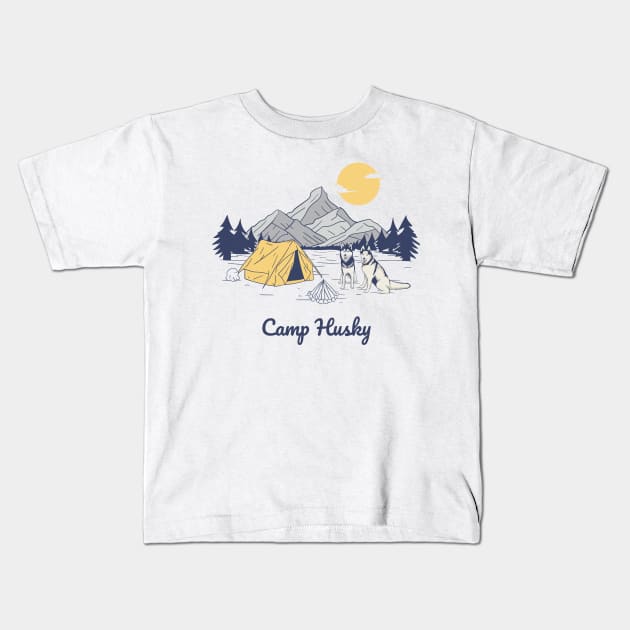 Camp Husky Kids T-Shirt by Camp Husky